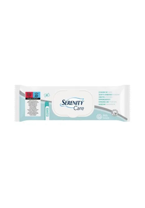 Serenity Care Wet Wipes 300 X 200mm White