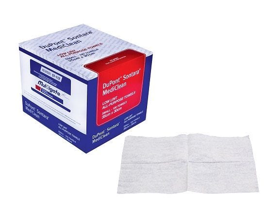 Dupont Sontara Mediclean Hand Towel 31.8x33cm