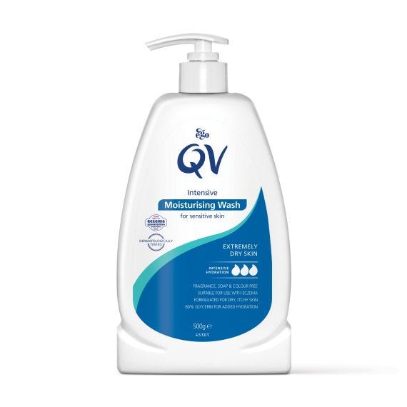 Qv Intensive Moisturising Wash 500g