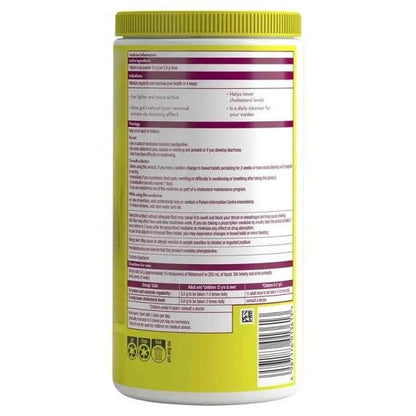 Metamucil Fibre Supplement Smooth Texture Lemon Lime Flavour 425 G