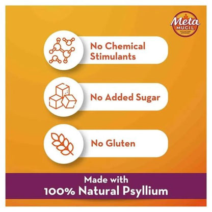 Metamucil Fibre Supplement Smooth Texture Lemon Lime Flavour 425 G