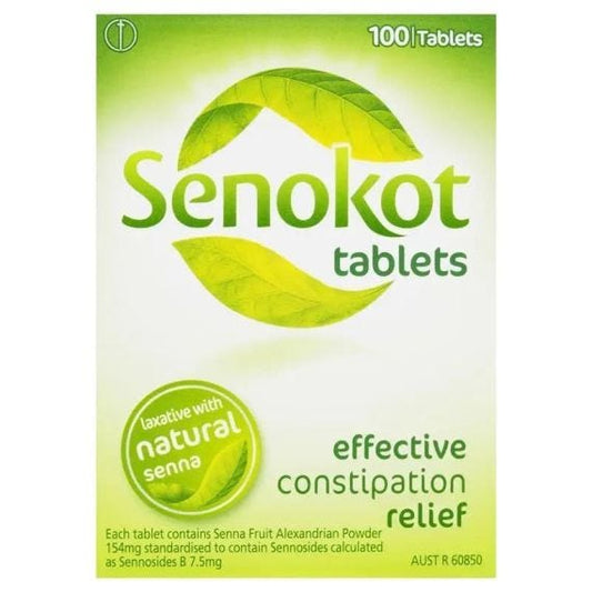 Senokot Tablets Pk Tx100 (Pk Tx100)