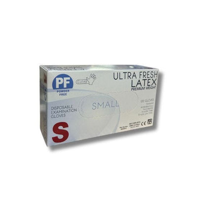 Gloves Mediquip Latex Textured Non Sterile Powder Free Small Small (Bo Xx100)