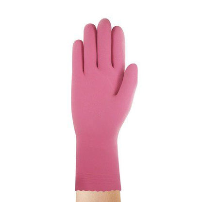 Gloves Prem Silver Lined Size 9 Pink