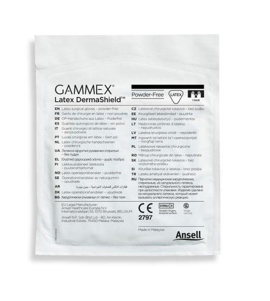 Gloves Dermashield Latex 6