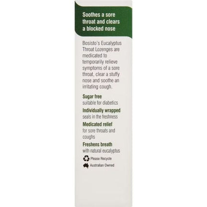 Bosistos Eucalyptus Sugar Free Drops 50g