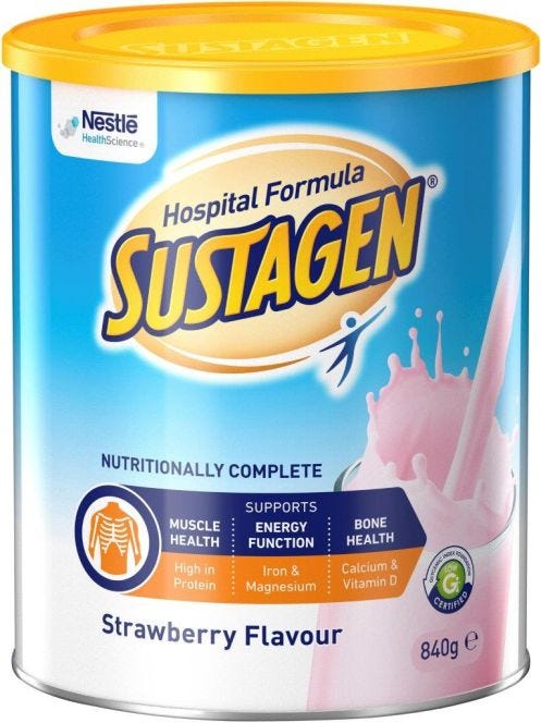 Sustagen Powder Hospital Formula Strawberry 840gm