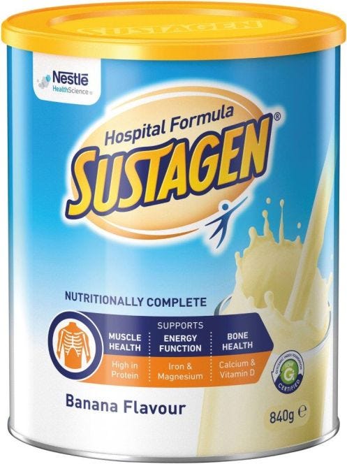 Sustagen Powder Hospital Formula Banana 840gm