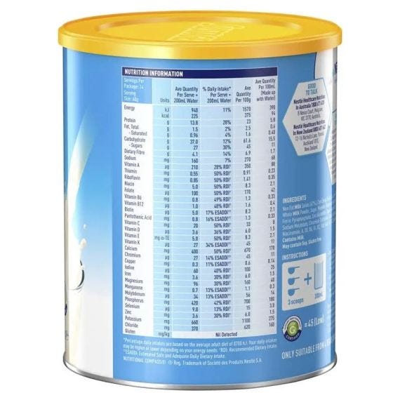 Sustagen Powder Hospital Plus Fibre Vanilla 840gm