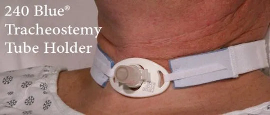 Tracheostomy Tube Holder Blue