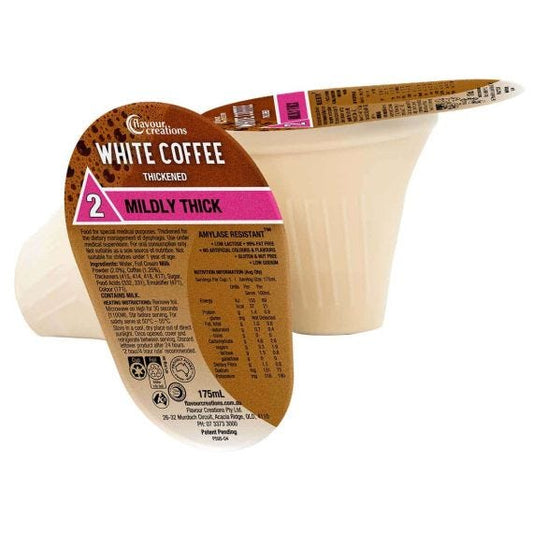 Flavour Creations Coffee Mildly Thick 150 Dysphagia Cup 175 Ml