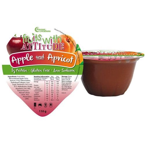 Flavour Creations Fruits With Attitude Apple And Apricot 110g