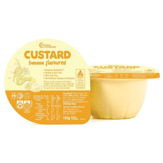 Flavour Creations Banana Custard 115g
