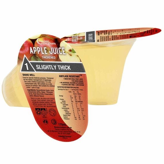 Flavour Creations Apple Juice Level 1 Slightly Thick 175 Ml