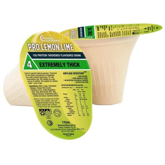Flavour Creations Pro Lemon Lime Protein Fortified Level 4 Extremely Thick 900 175 Ml