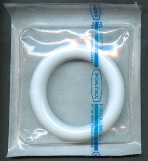 Pessary Ring 71mm Vinyl