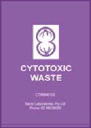 Waste Bag 60x100cm Purple