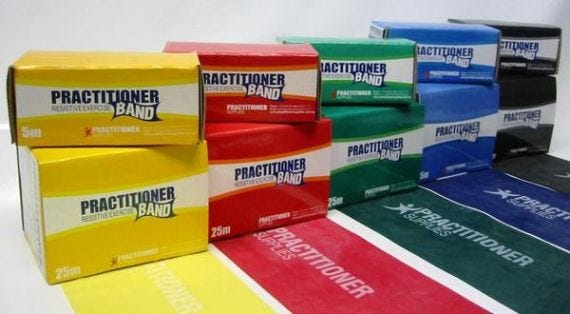 Practitioner Band 5mtr Silver