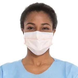Halyard Fluidshield Level3  Procedure Mask   47107 Orange