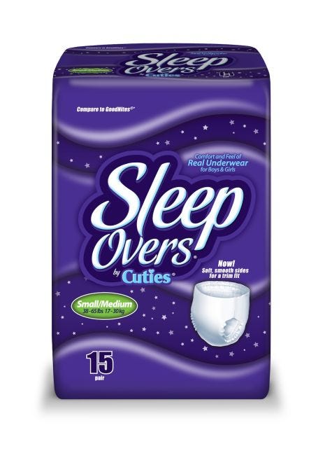 Prevail Sleep Over Pants Small/Medium 20 30 Kg 1000ml