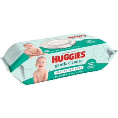 Huggies Thick Baby Wipes 19.5x17cm