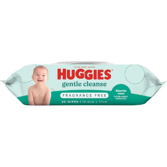 Huggies Thick Baby Wipes 19.5x17cm