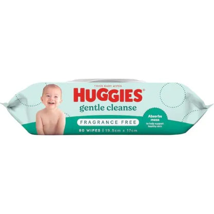 Huggies Thick Baby Wipes 19.5x17cm