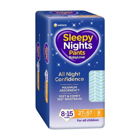 Baby Love Sleepy Nights Pants 8 15 Yrs