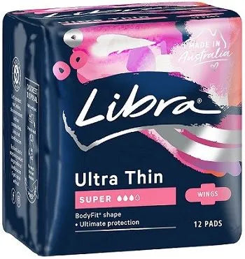 Libra With Wings Super Ultra Thin (PKTx12)