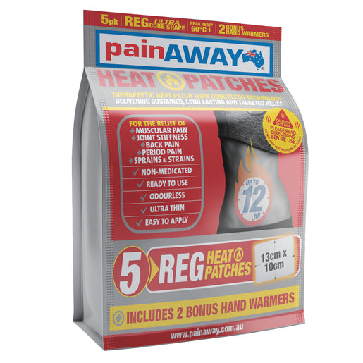 PAIN AWAY Heat Patches Regular 5 Patches