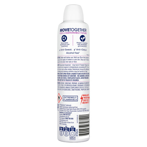 Rexona Antiperspirant Aerosol Deodorant Classic 250mL
