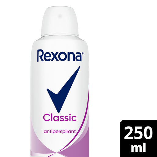 Rexona Antiperspirant Aerosol Deodorant Classic 250mL