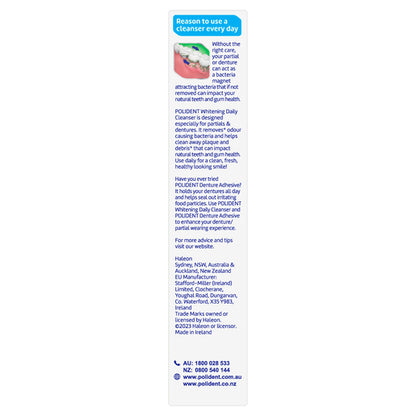Polident Whitening Cleanser 36 Tablets