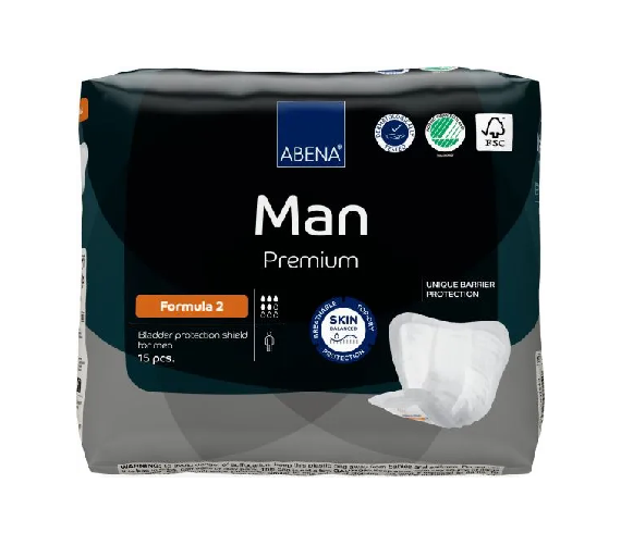 Abena Man Formula 2 Male 700ml PKT X 15