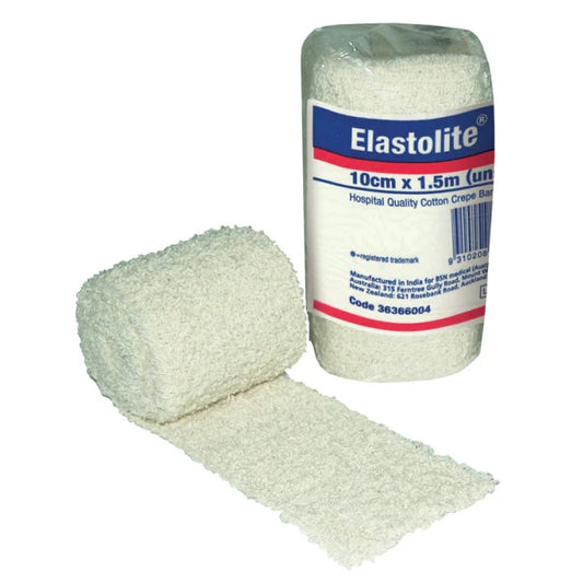 BSN Elastolite Crepe Bandage 10cm x 1.5mtr - 4m stretched