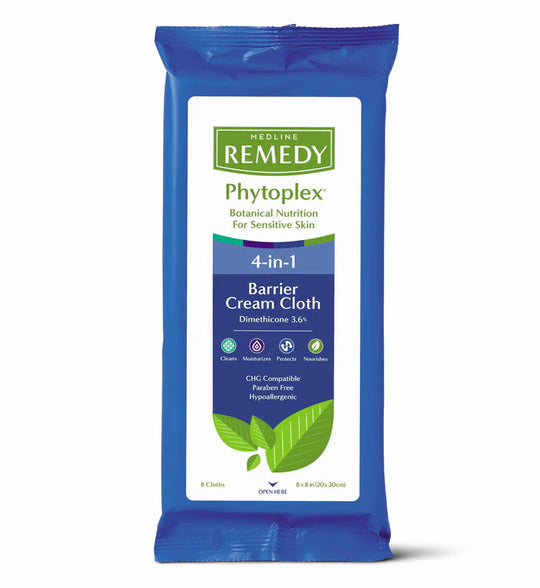 Medline Remedy Phytoplex 4-in-1 Barrier Cream Cloth (MSC092508)