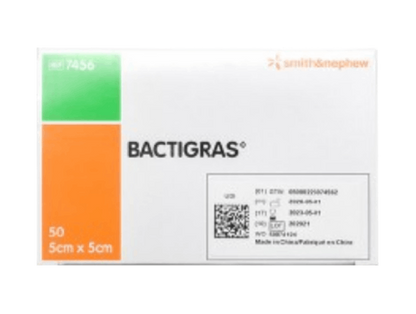 Bactigras Antiseptic Gauze Dressing 5cmx5cm