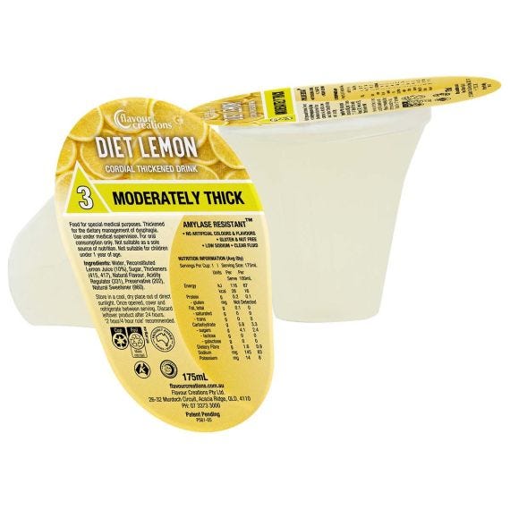 Flavour Creations Cordial Level 3 Moderately Thick 400 175 Ml