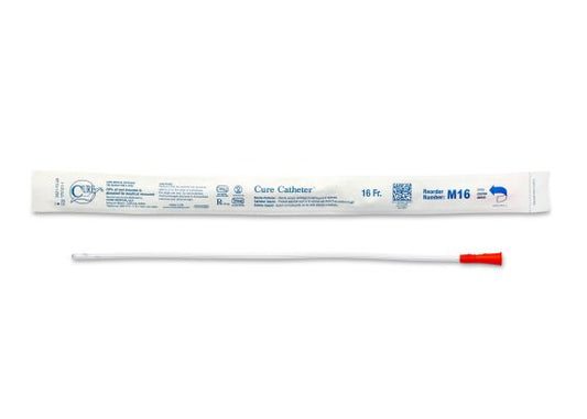 Cure Catheter Nelaton Uncoated Fg16 Male 40cm Orange